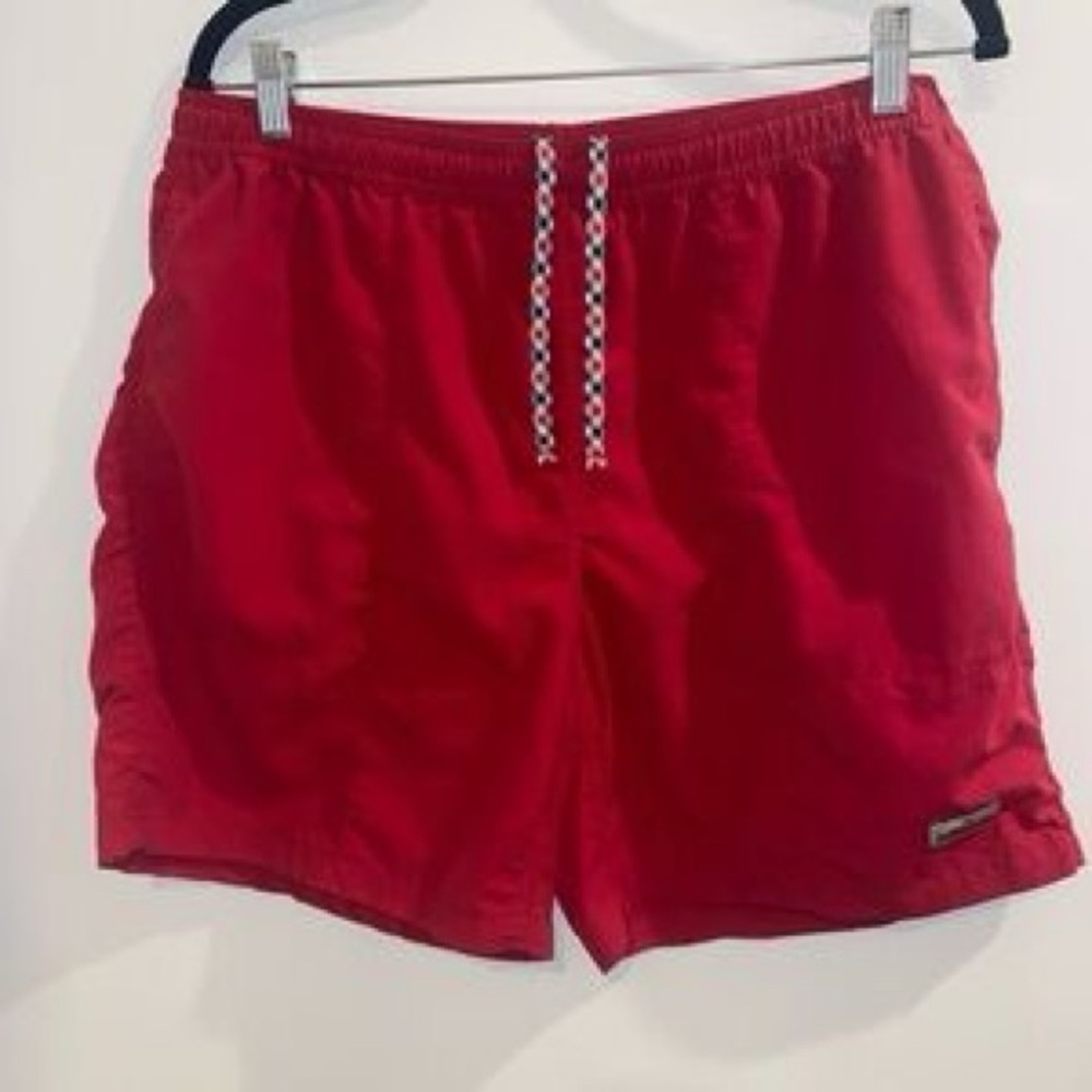 Orvis Red Swim Trunks Men’s L • 7” Inseam • UPF 50 • Quick-Dry Nylon - Picture 5 of 16